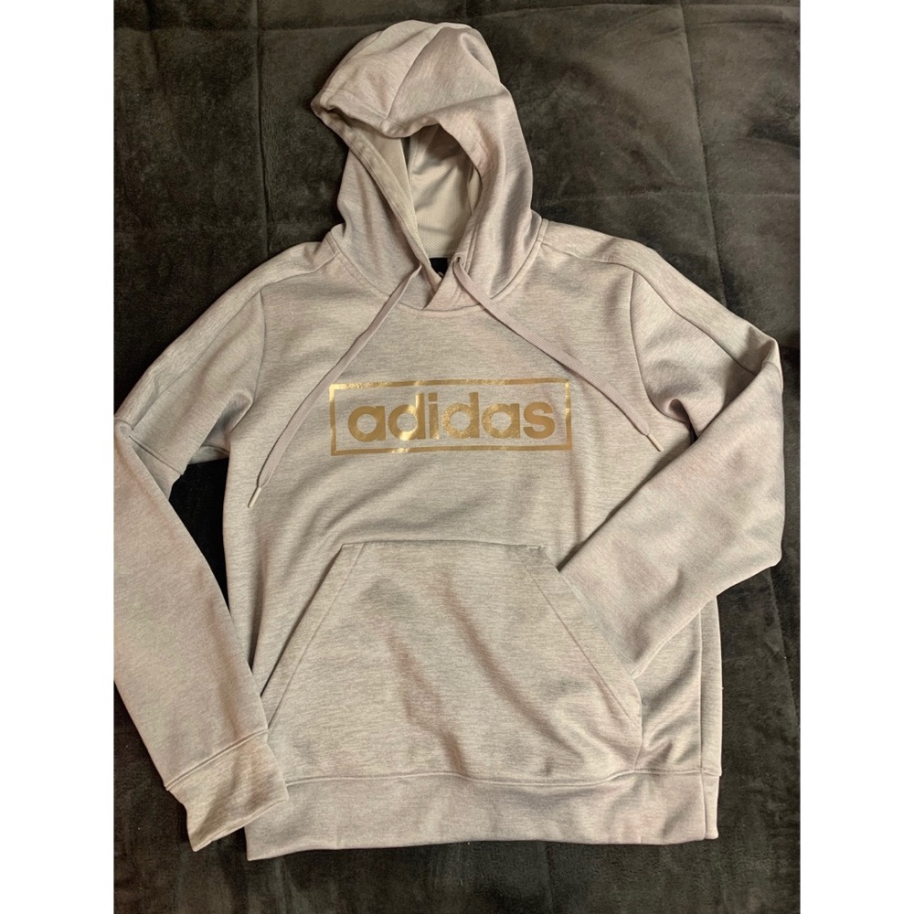 Adidas grey hoodie